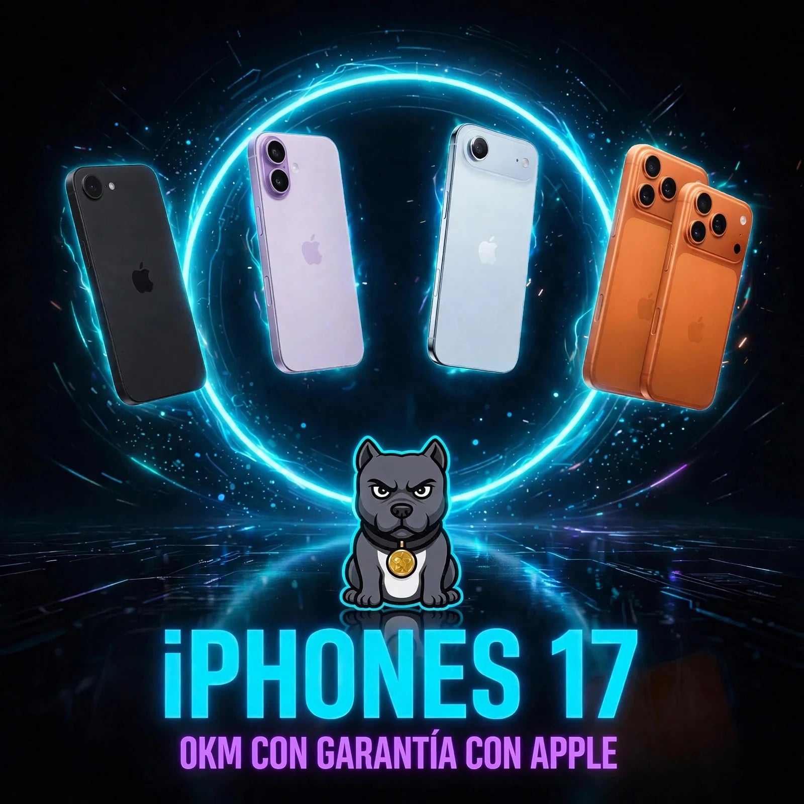 IPHONES NUEVOS 17, 17 air 17 Pro y Pro Max